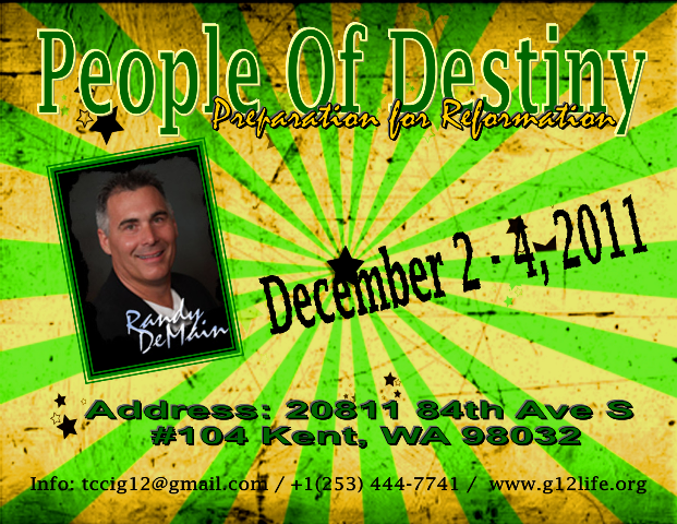 Конференция People of Destiny with Randy DeMain (December 2-4, 2011)