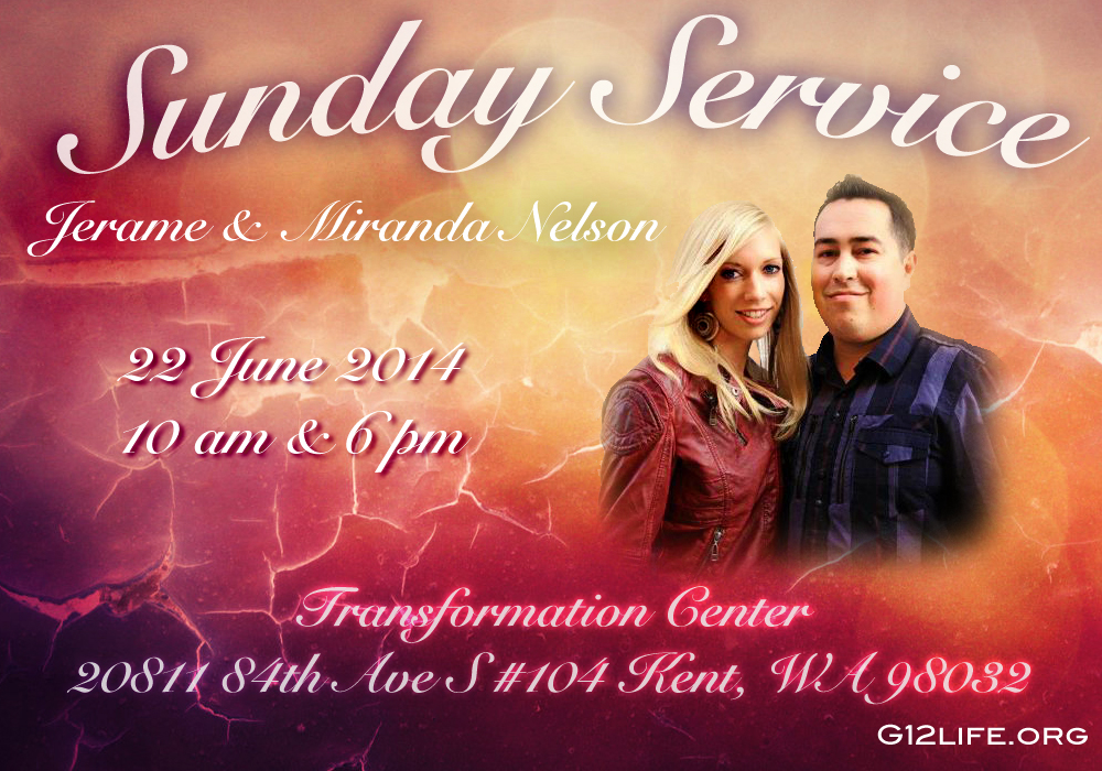 Воскресное Служение "Sunday Service" Джереми и Миранда Нельсон (Июнь 22, 2014)