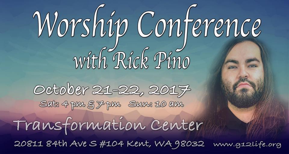"Worship Conference with Rick Pino" (October 21, 22, 2017) | "Конференция Прклонения с Риком Пино" (Октябрь 21,22, 2017)