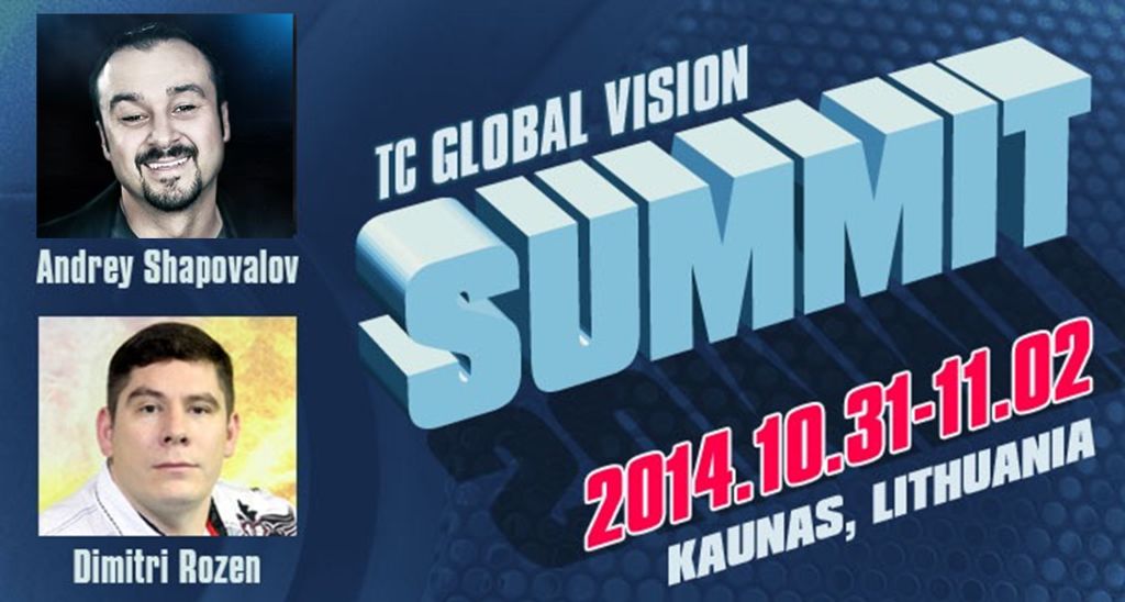 Конференция "TC Global Vision Summit" Каунас Литва (Октябрь 31-2 Ноября 2014)