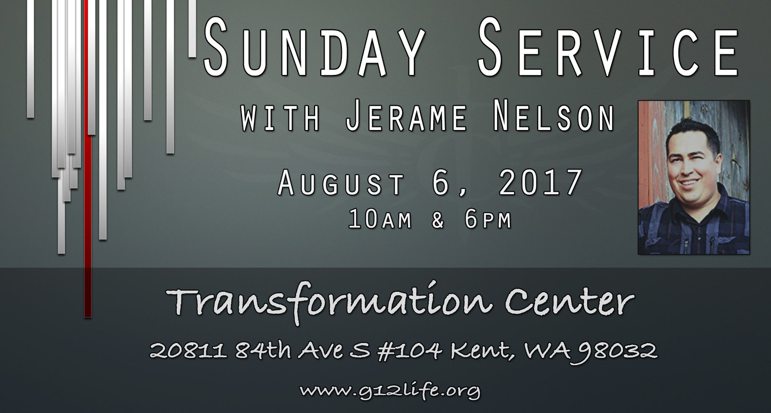Sunday service with Jerame Nelson / Воскресное служение с Джереми Нельсоном (August 6, 2017)